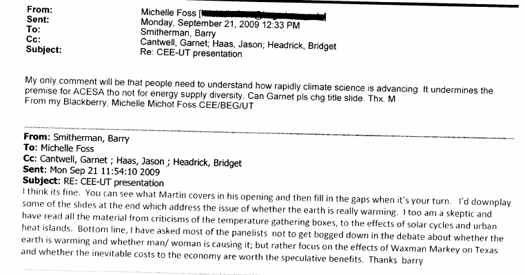 Smitherman email II Smitherman email II